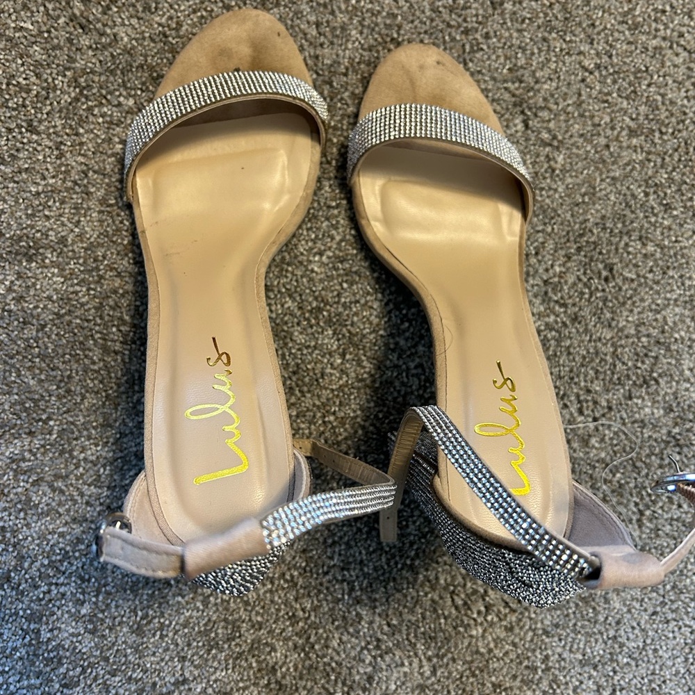 Lulu's diamond Heels